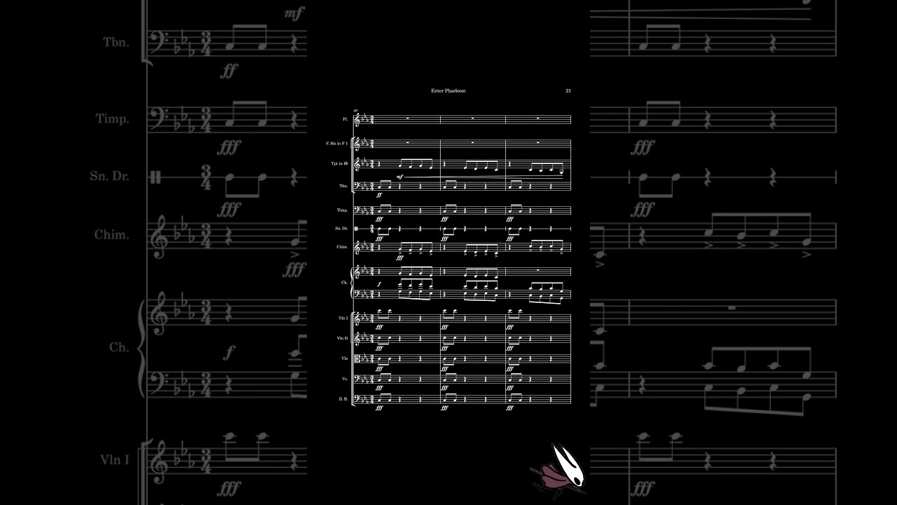 Silksong Orchestral Score - Enter Pharloom #silksong #orchestral #videogamemusic