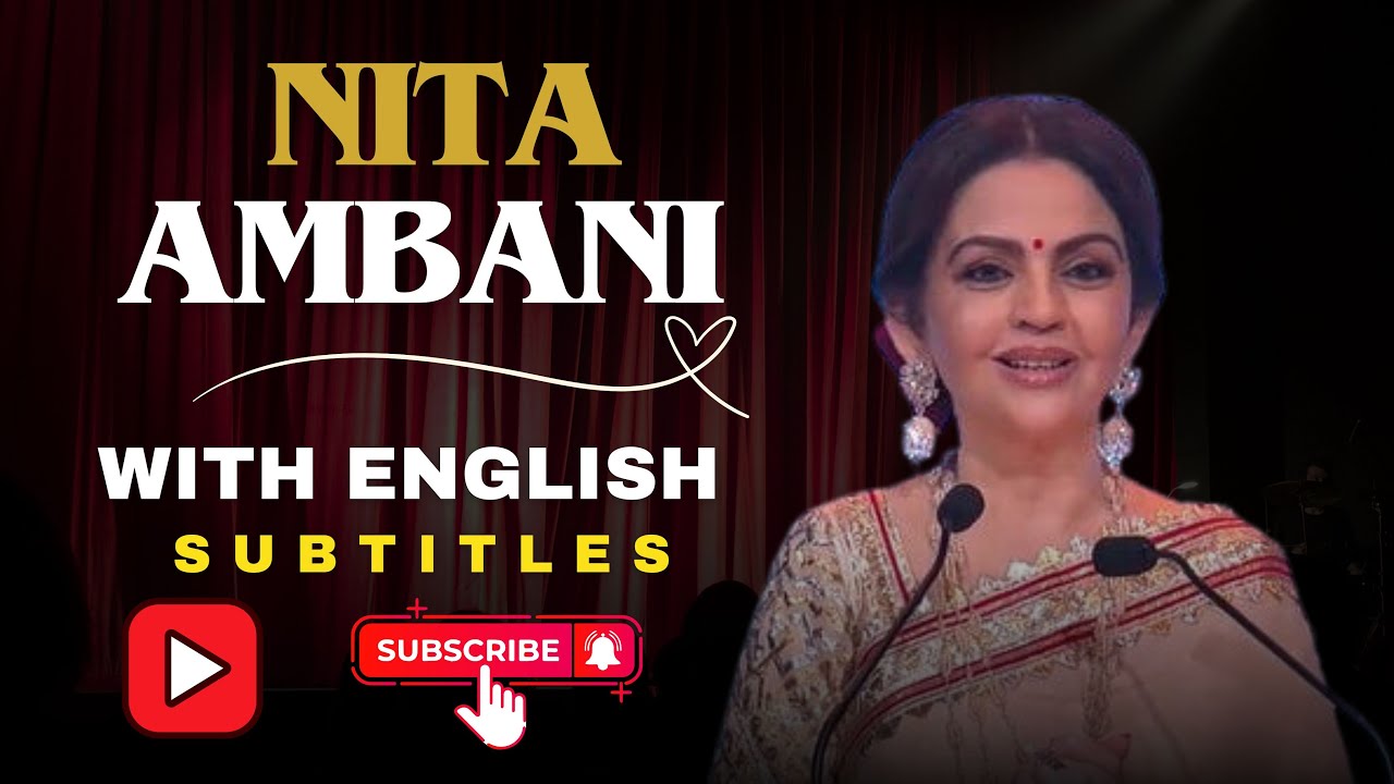 ENGLISH SPEAKING SPEECHES | NITA-AMBANI! SPEECH Reliance Jio Employee Launch | (ENGLISH SUBTITLES)