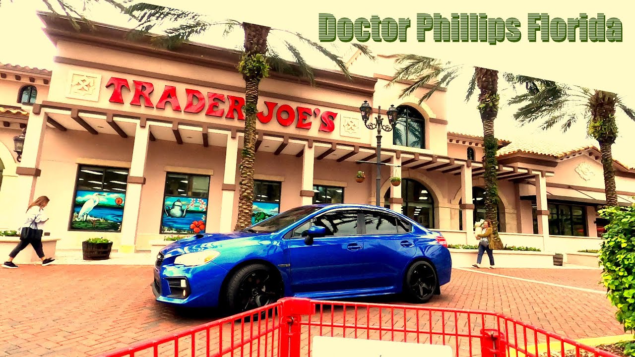 Покупки в Trader Joe's в Doctor Phillips Florida на Sand Lake Road
