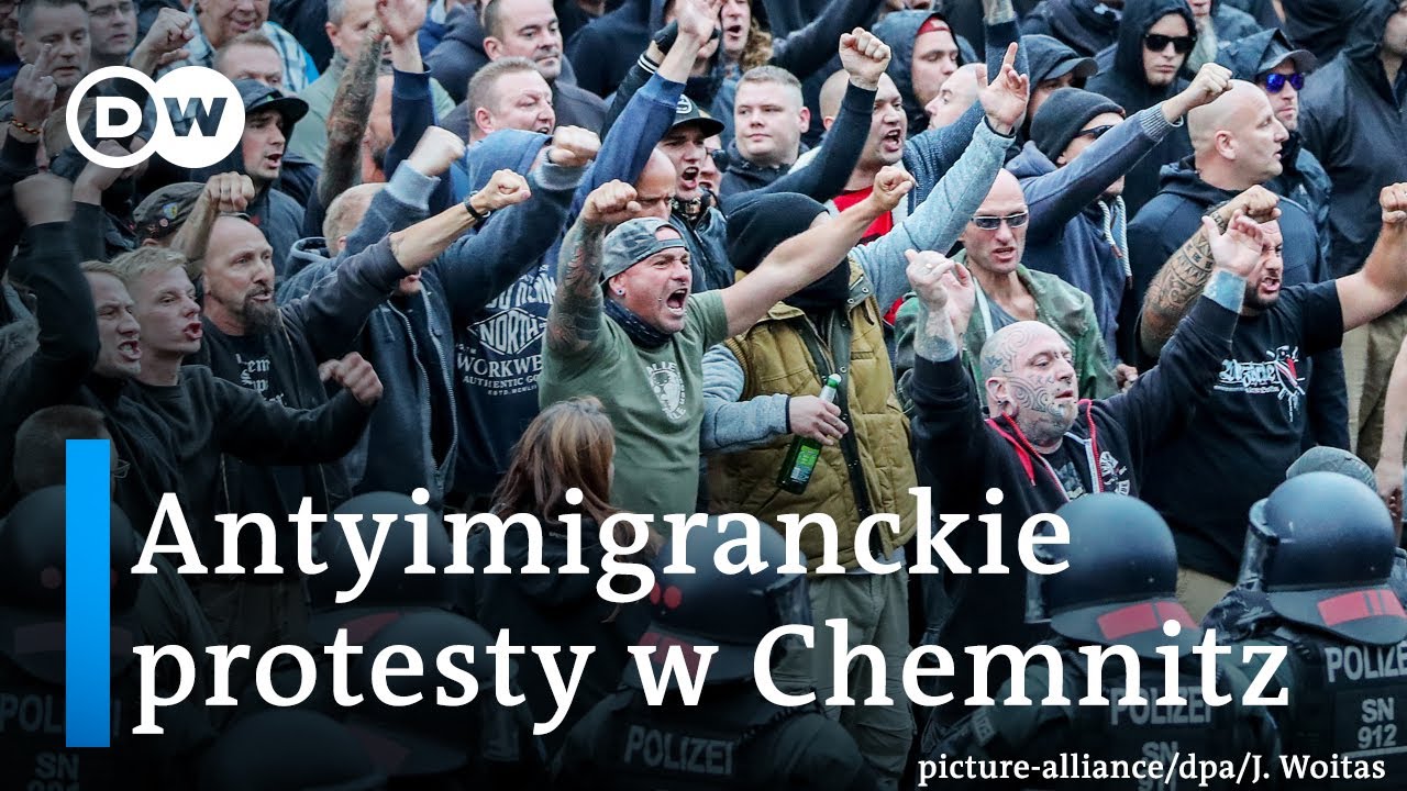 Antyimigranckie protesty w Chemnitz