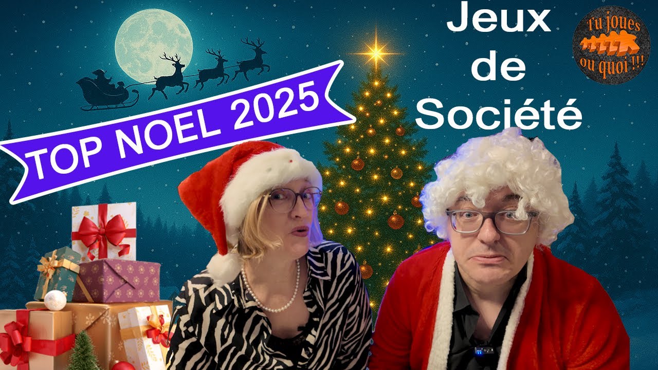 Top Noël 2025 Jeux de société