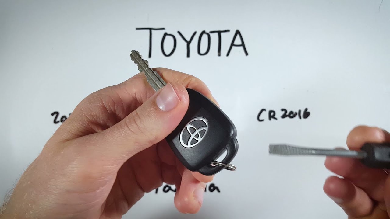 Toyota Tacoma Key Fob Battery Replacement (2015 - 2021)