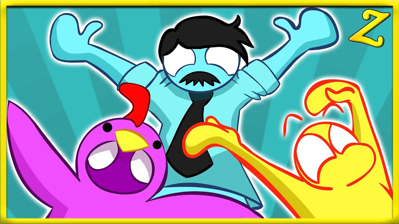 ROOMMATE BRAWL!! | Gang Beasts!