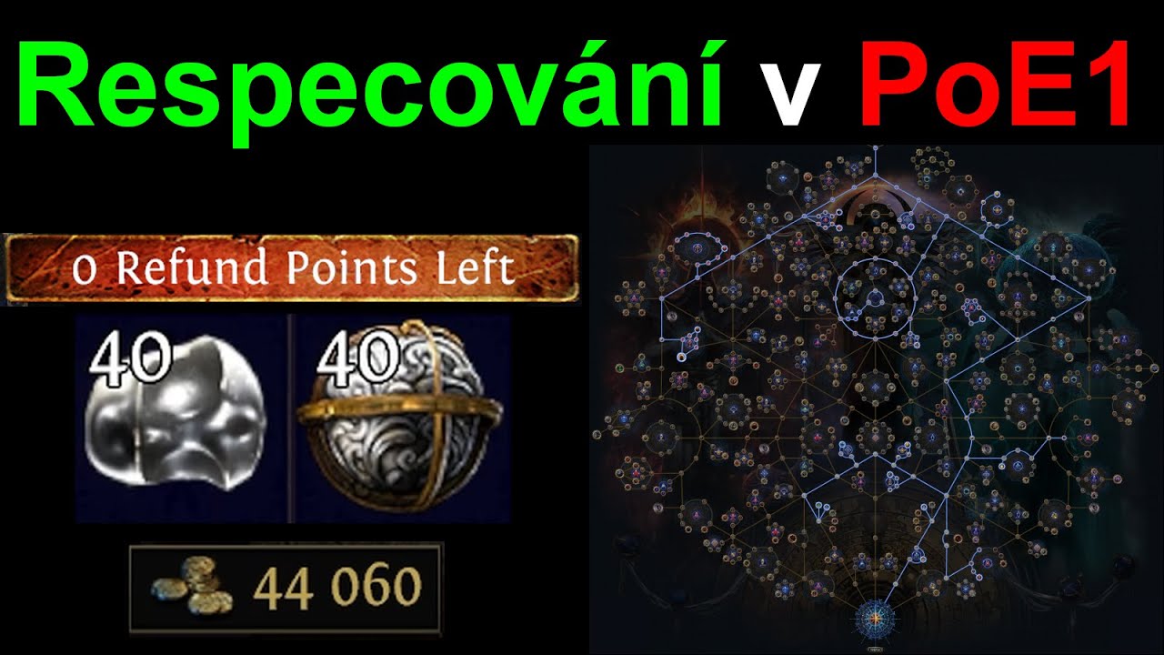 Respecování v Path of Exile 1 (PoE 3.27)