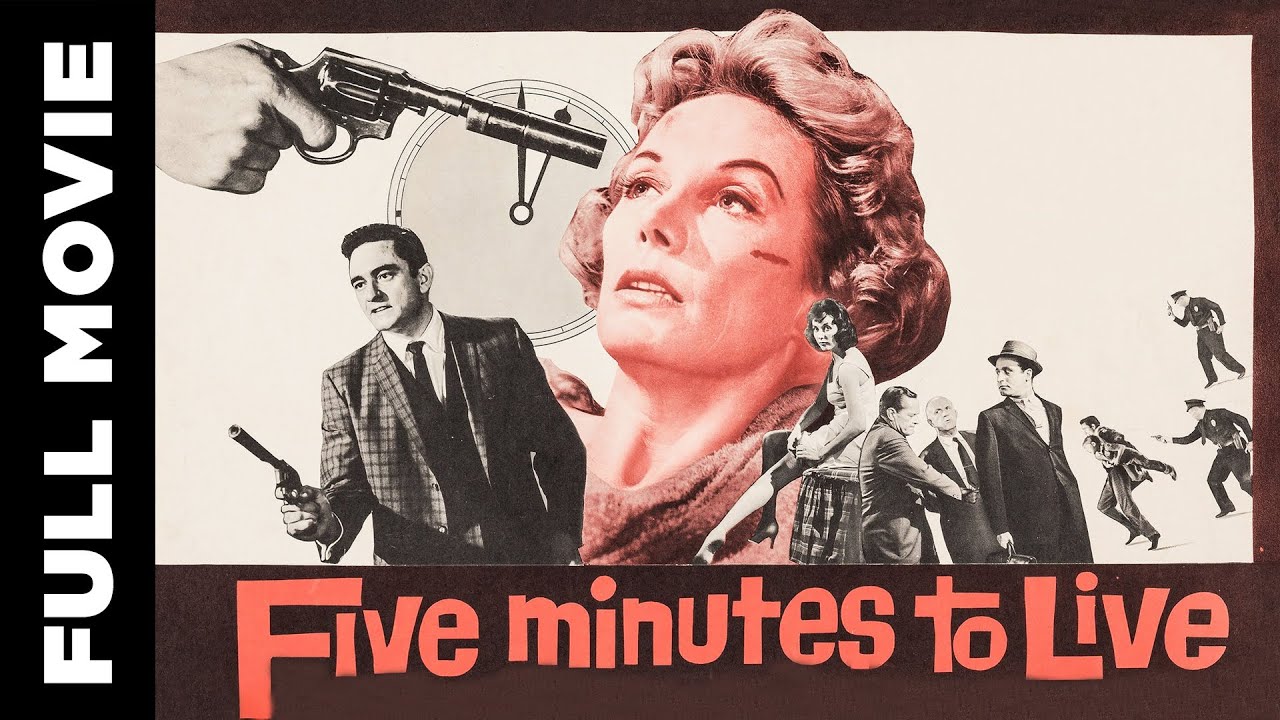 Five Minutes to Live (1961) | Crime Drama Movie | Johnny Cash, Donald Woods