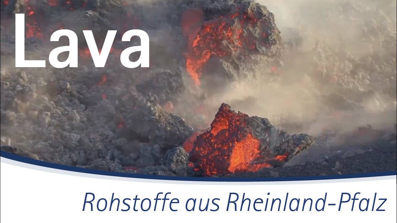 Rohstoffe aus Rheinland-Pfalz: Lava