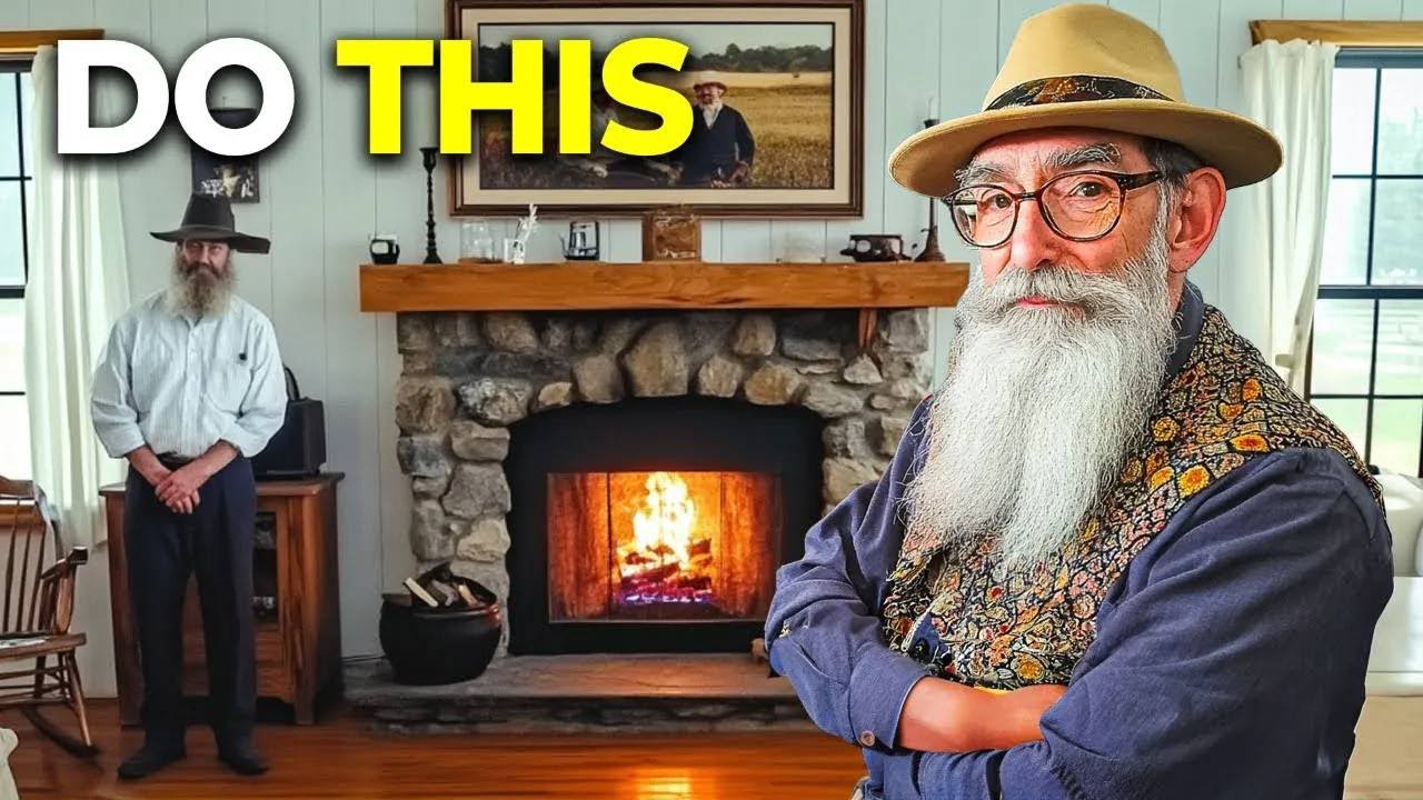 How Amish Heat Their Living Room Without Modern Technology