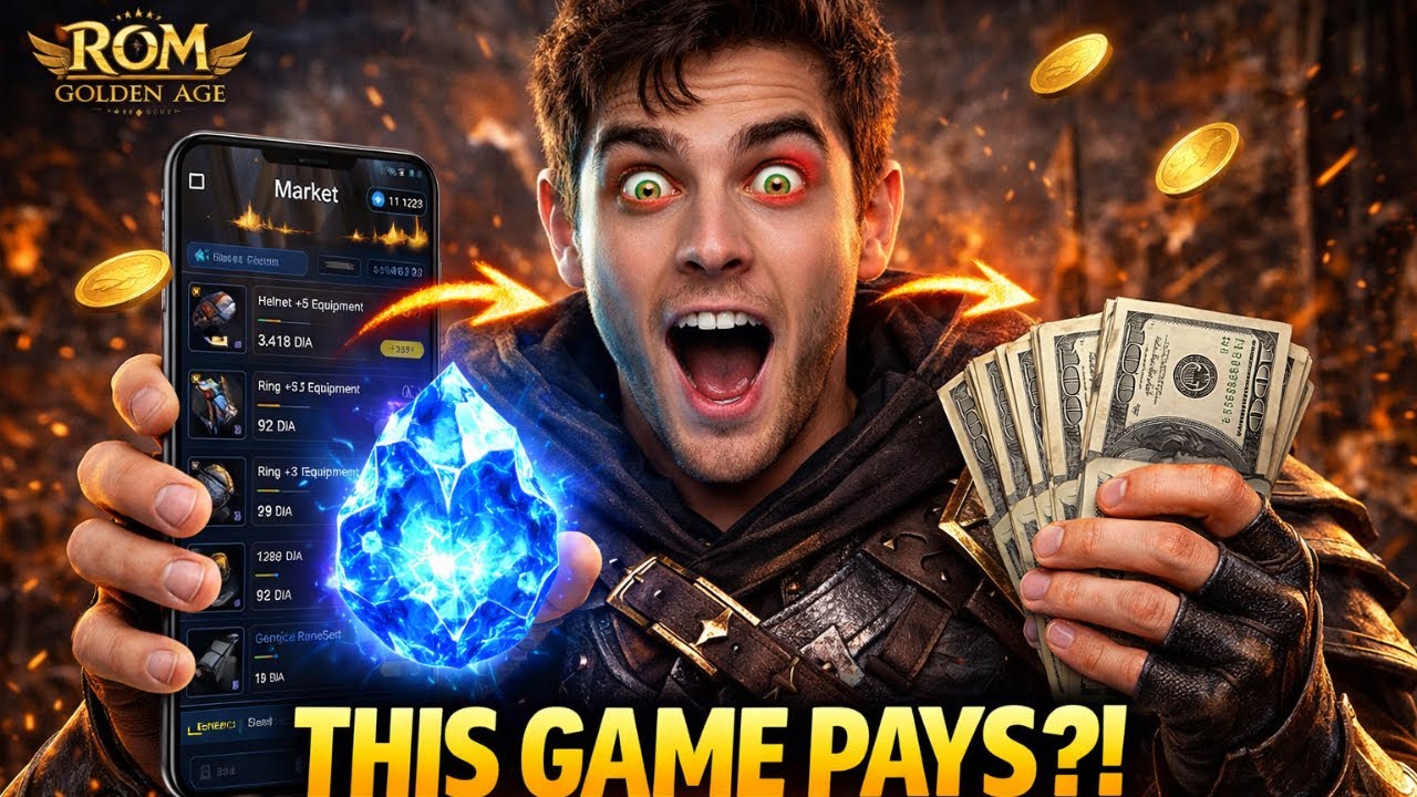 Руководство по заработку в MMORPG ROM Golden Age 💰 Как быстро получить DIA