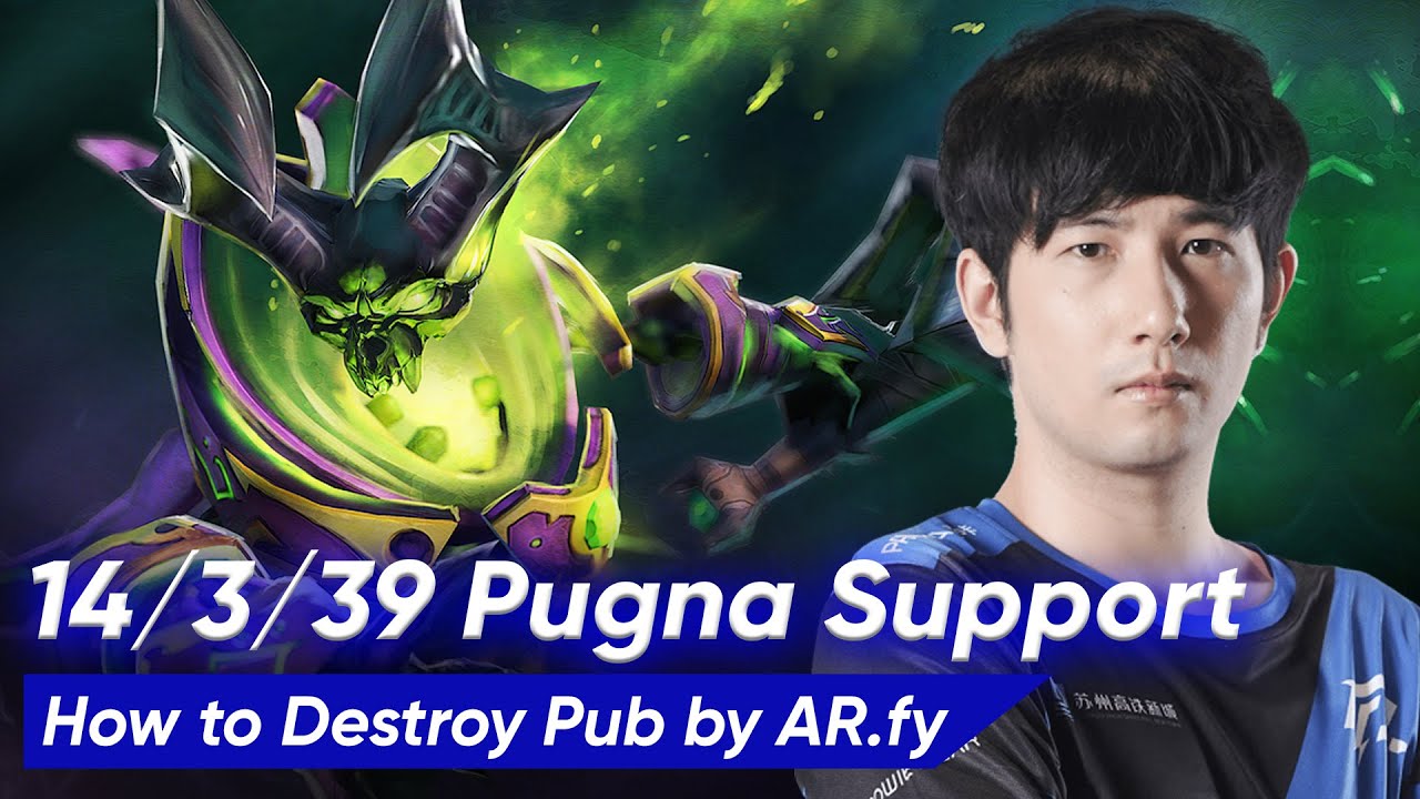 PUGNA Soft SUPPORT Pos 4 by FY GOD | Dota 2 Pro Gameplay