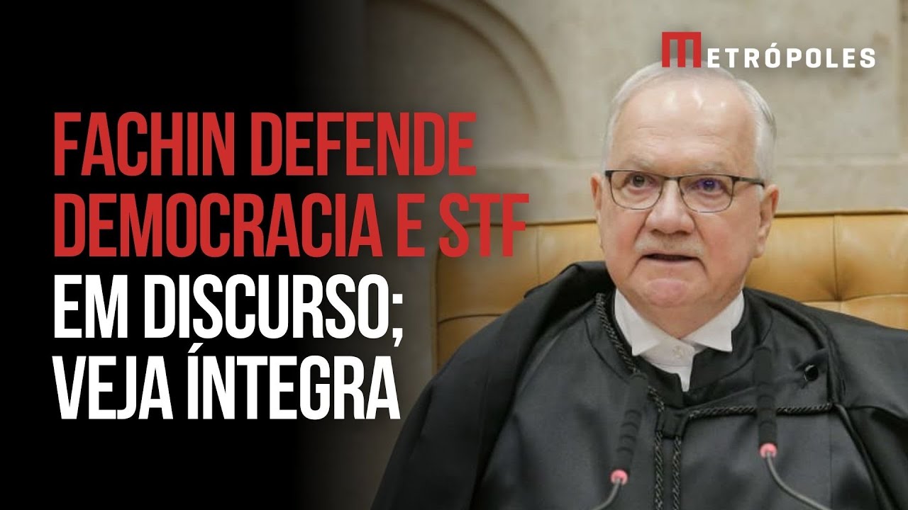 Íntegra: Em meio a crise do Banco Master, Fachin discursa na volta do STF