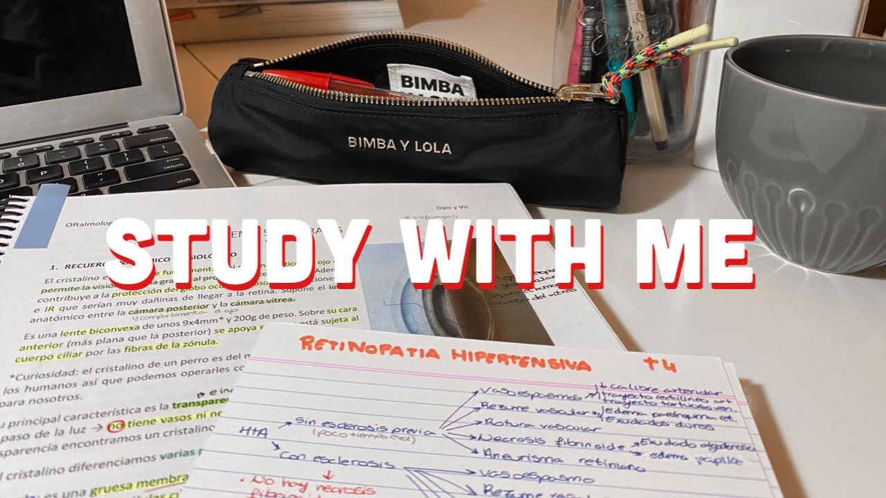 Study With Me - Sesión de noche. Angela Walters