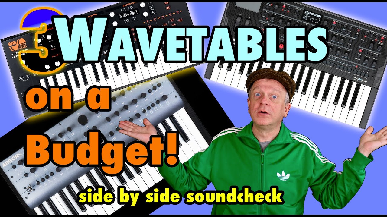 Hydrasynth Explorer, Argon8 V3 & Modwave | side by side sound comparison