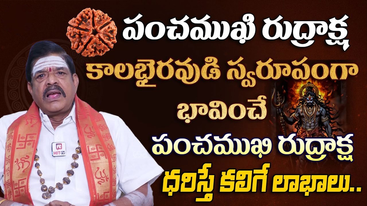 పంచముఖి రుద్రాక్ష ధరిస్తే కలిగే లాభాలు | Rudraksha Vaibhavam | Yoganandha Sharma @ahabhakthi