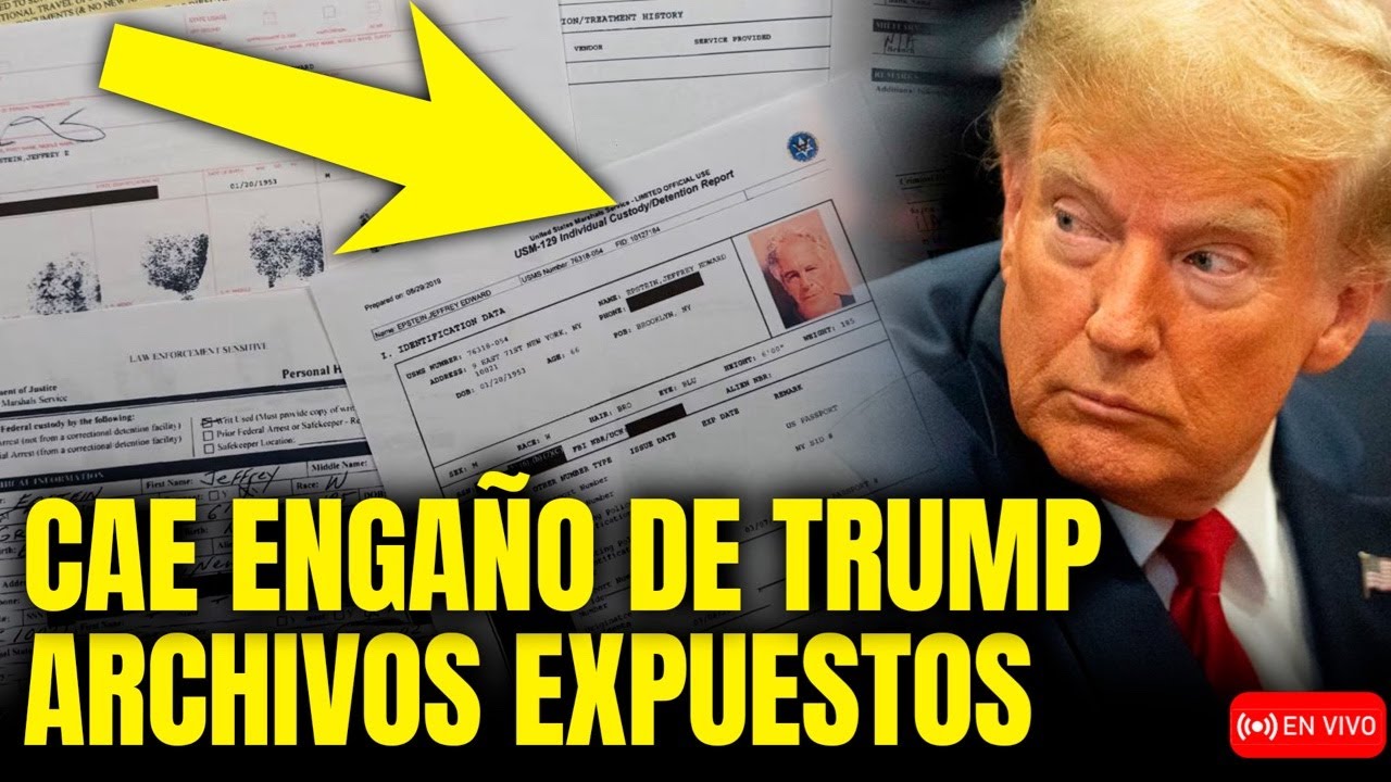 🚨CAE ENGAÑO DE TRUMP APARECEN 100 MILLONES+DE ARCHIVOS OCULTOS!
