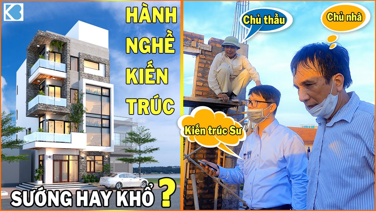 Kiến trúc sư Nguyễn Văn Trình Review ngôi biệt thự đang thi công giữa Thủ Đô