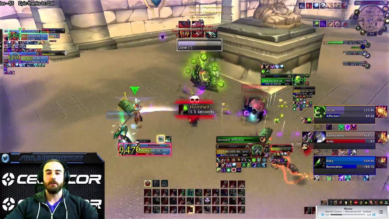 Bajheera - Season 14 Gladiator Push (Game 7): WLS - 5.4 Warrior PvP