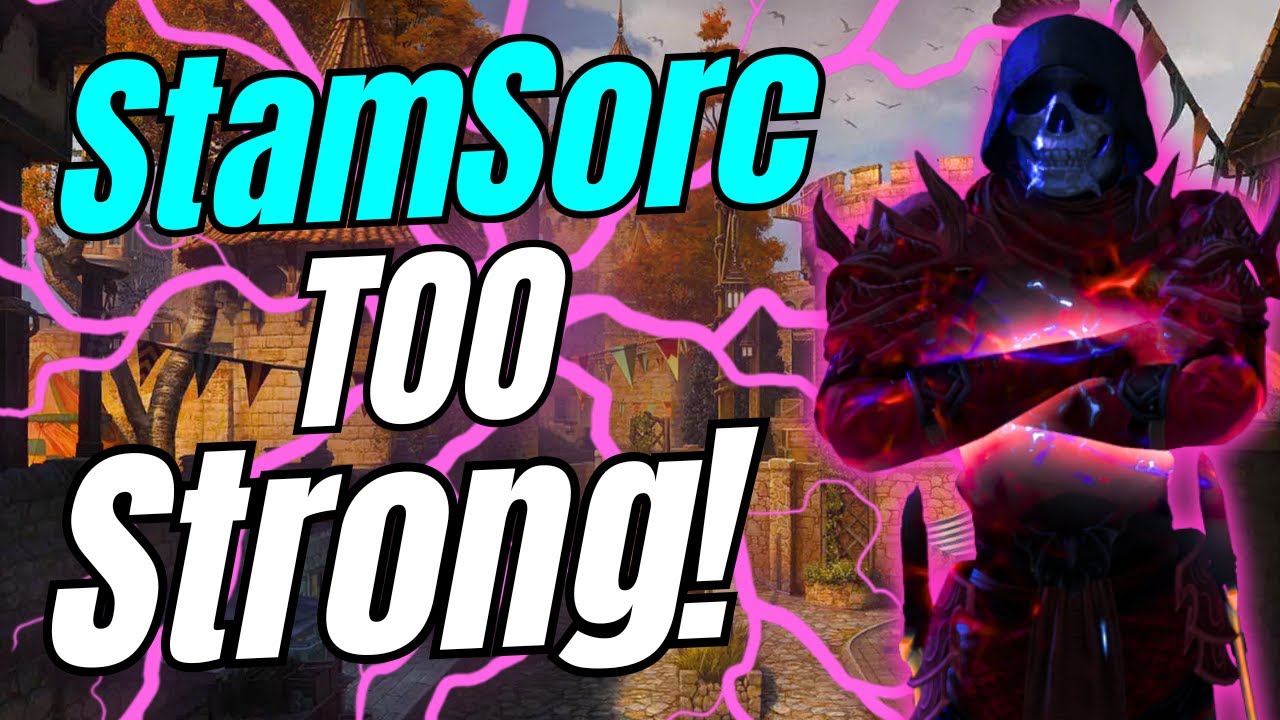 ESO PvP - StamSorc СЛИШКОМ СИЛЬНЫЙ! - [Матчи на полях сражений]