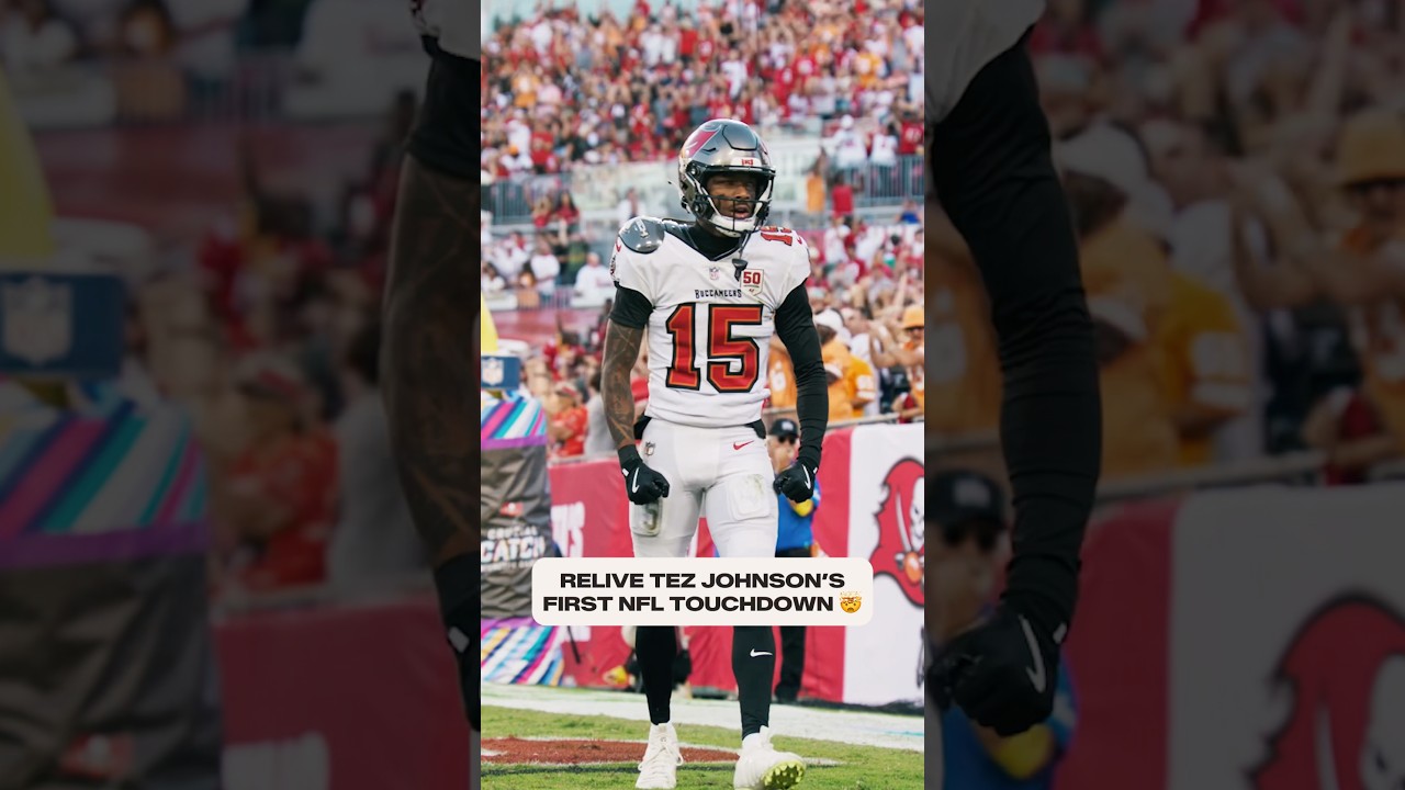 Tez Johnson is pure entertainment 👏 🔜 #TBvsDET 7 p.m. ET Monday on ABC/ESPN #tezjohnson #nfl