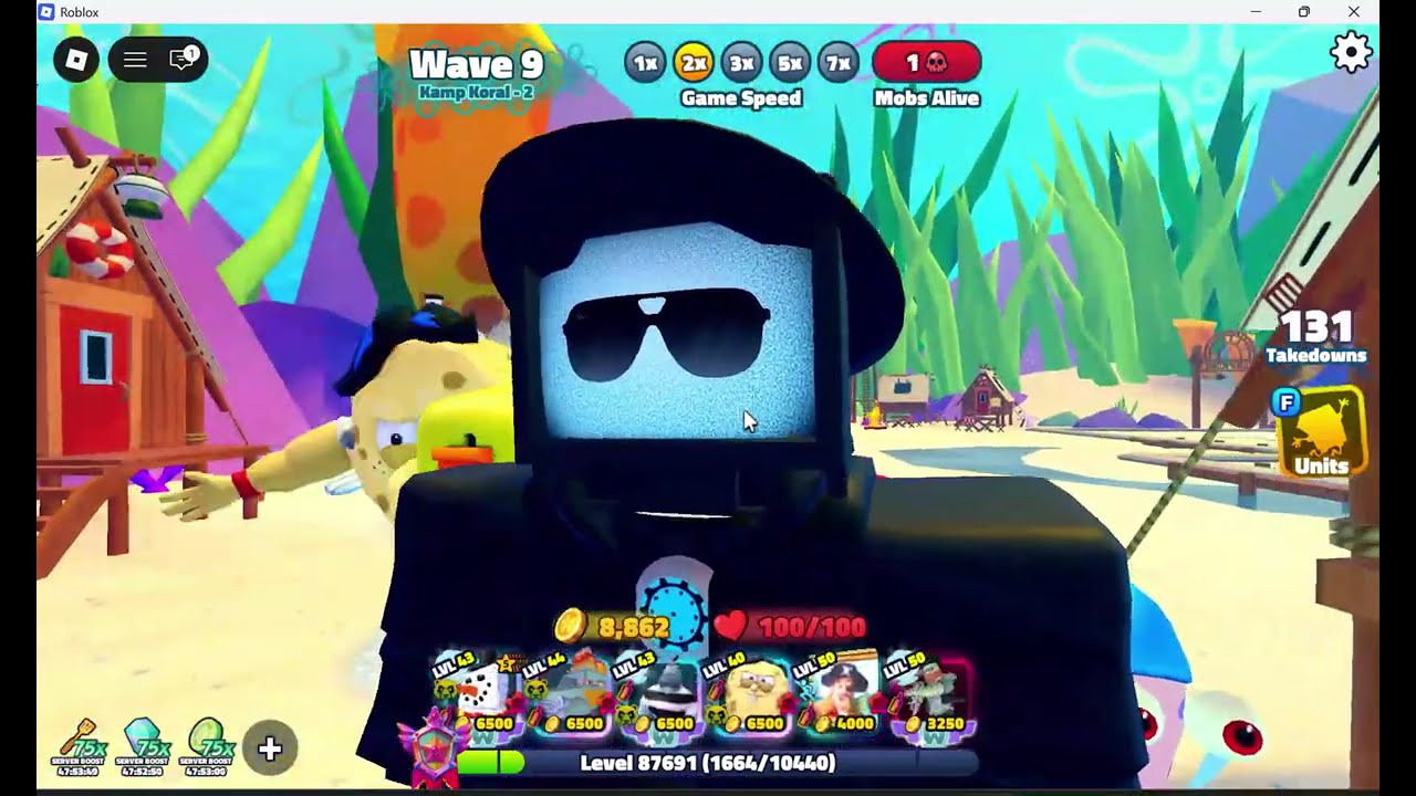 UPDATE IN SPONGEBOB TOWER DEFENSE!