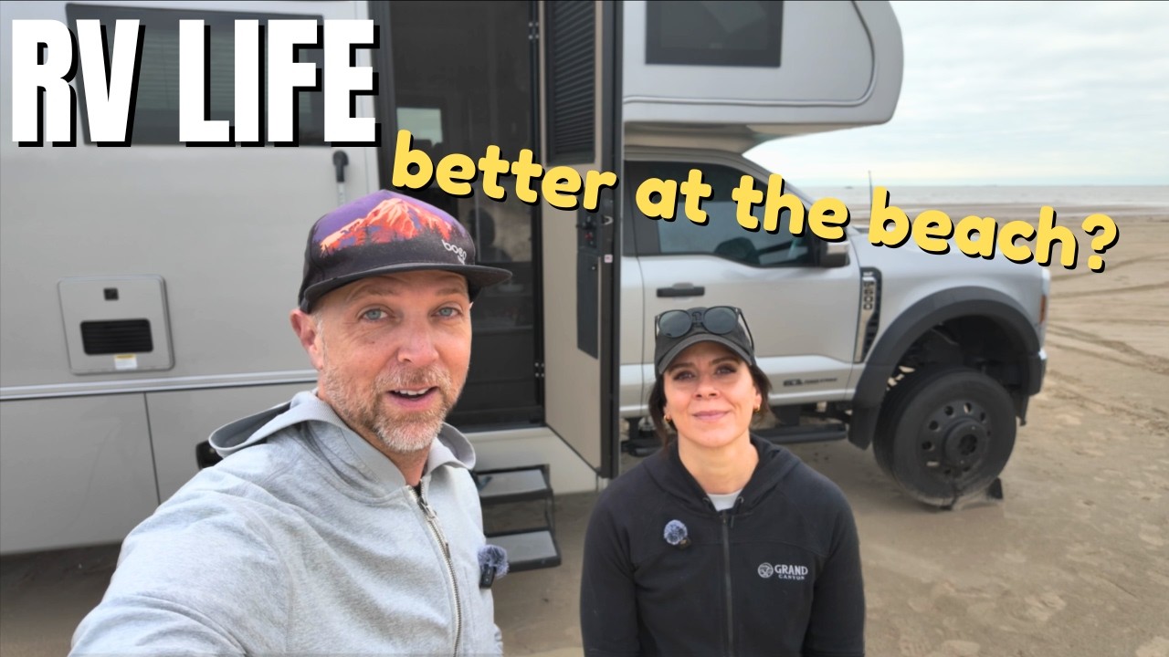 Galveston Texas….not exactly what we thought (RV Life at the Beach)