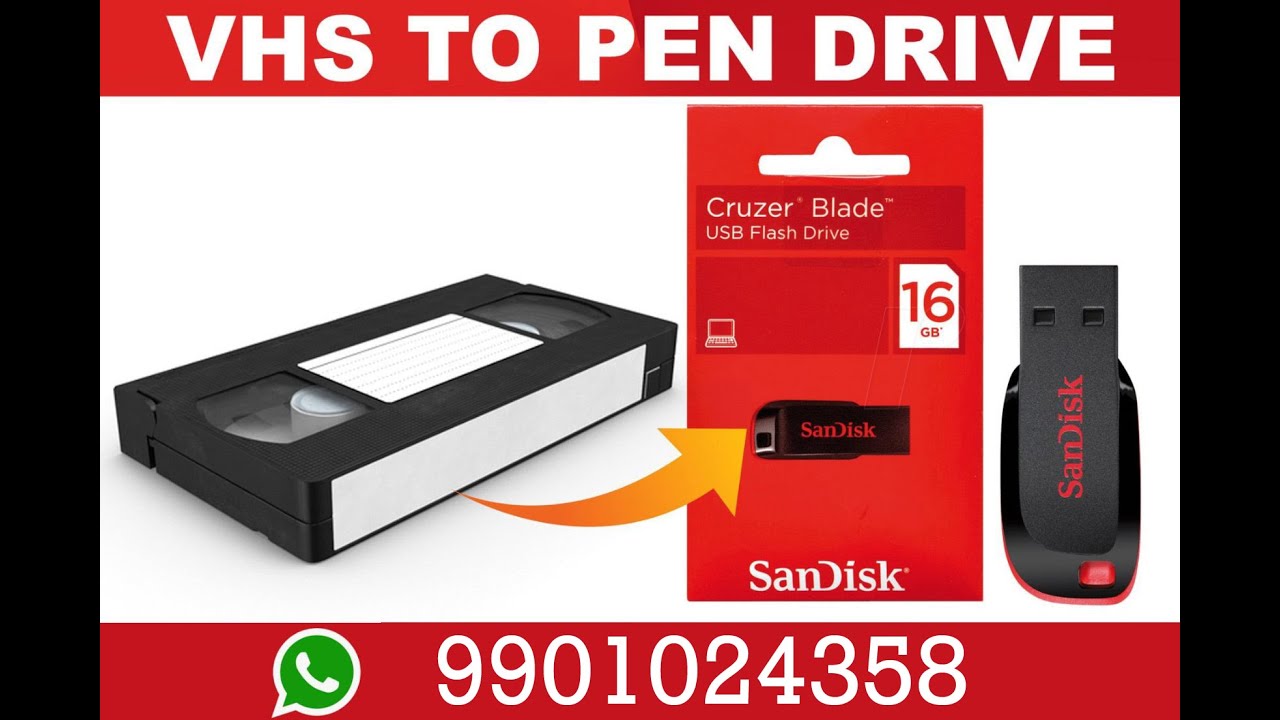 VHS TO PENDRIVE CONVERT