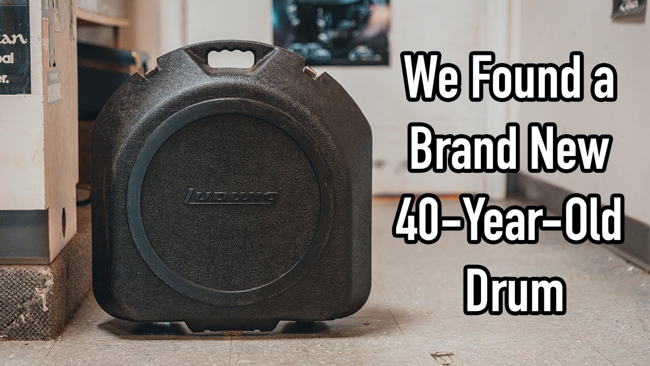 We Found a Brand New 40-Year-Old Drum!