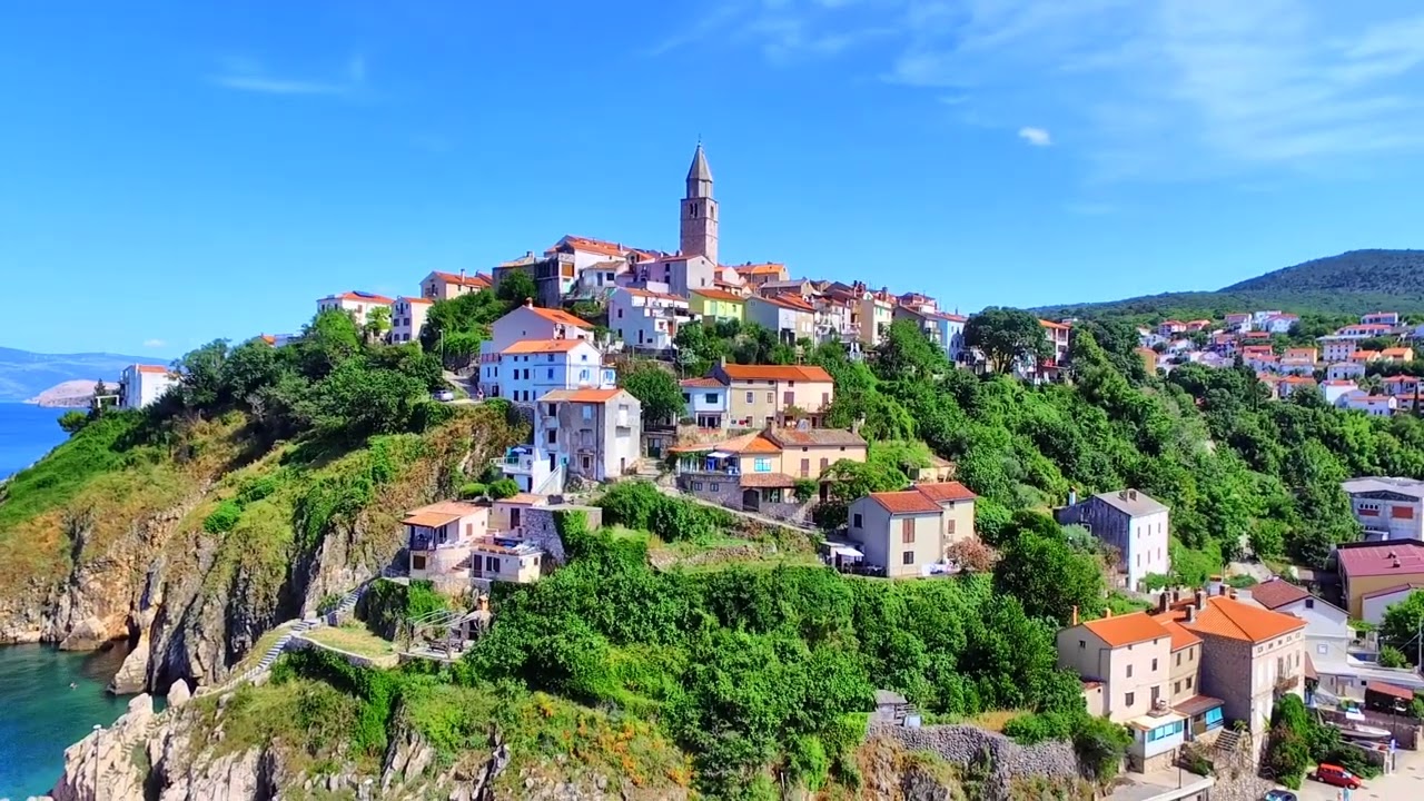 Vrbnik Stadthafen - Die schönste Stadt auf Krk