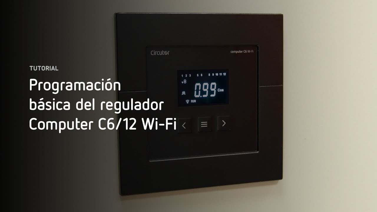Programación básica del regulador C6/12 Wi-Fi | Guía rápida y sencilla