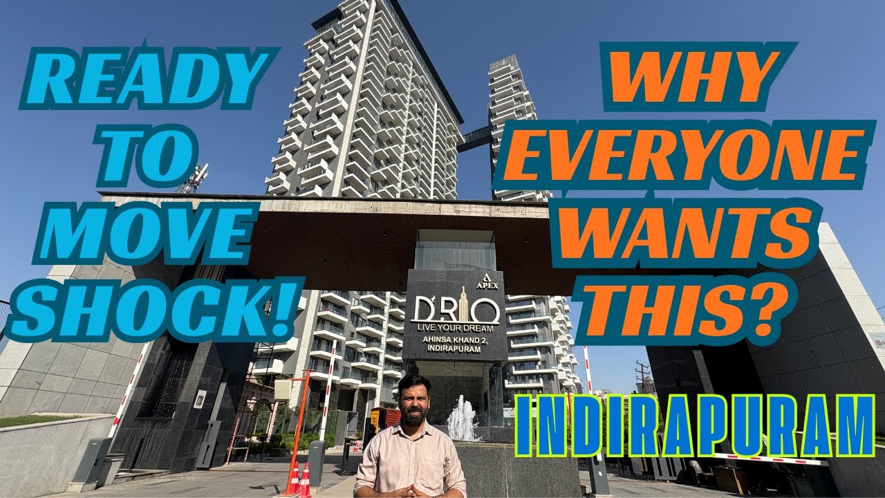 Apex Drio Indirapuram – Real Site Visit & Price Update 2025
