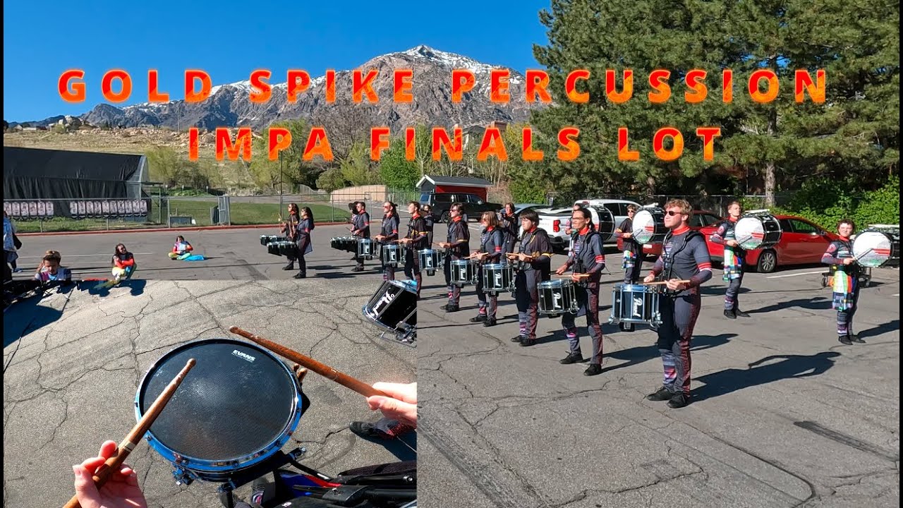 Gold Spike Percussion 2025 - IMPA Finals Lot Experience & Snare Cam