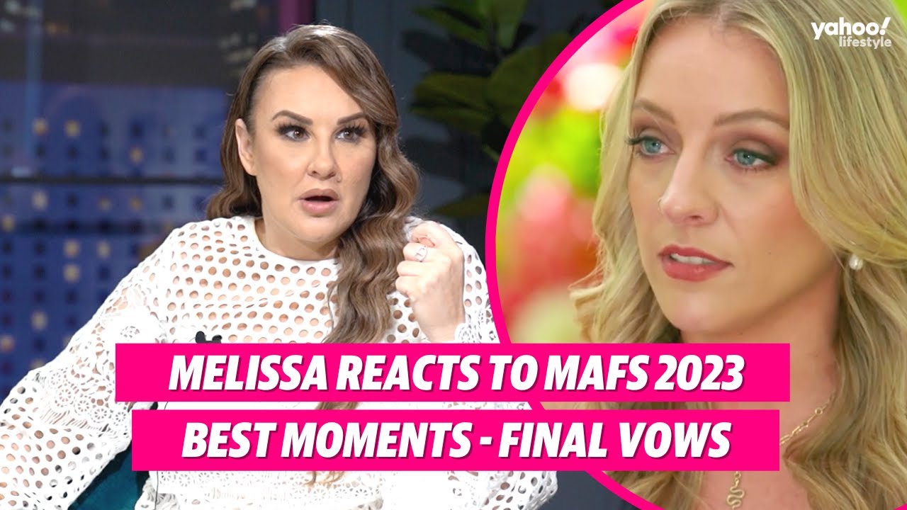 Melissa Lucarelli reacts to MAFS 2023 best moments | Yahoo Australia