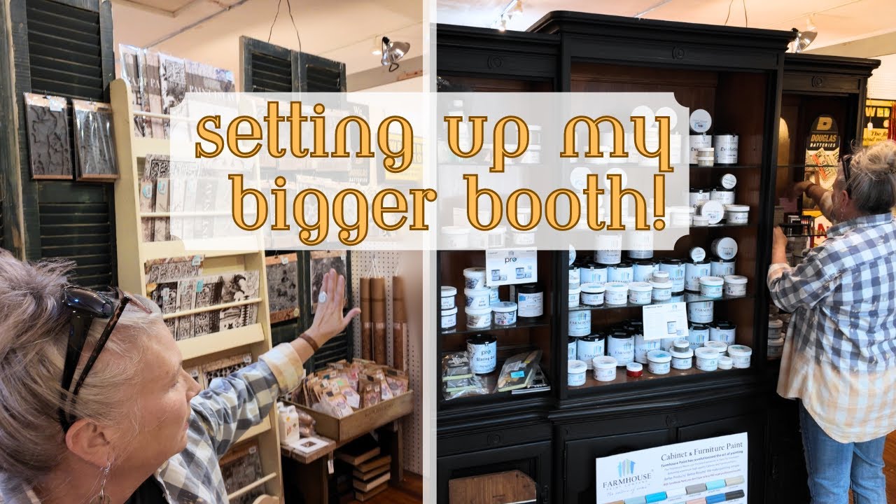 Setting up My Bigger Booth | Preparing for the Highly Anticipated IOD Spring 2024 Release!