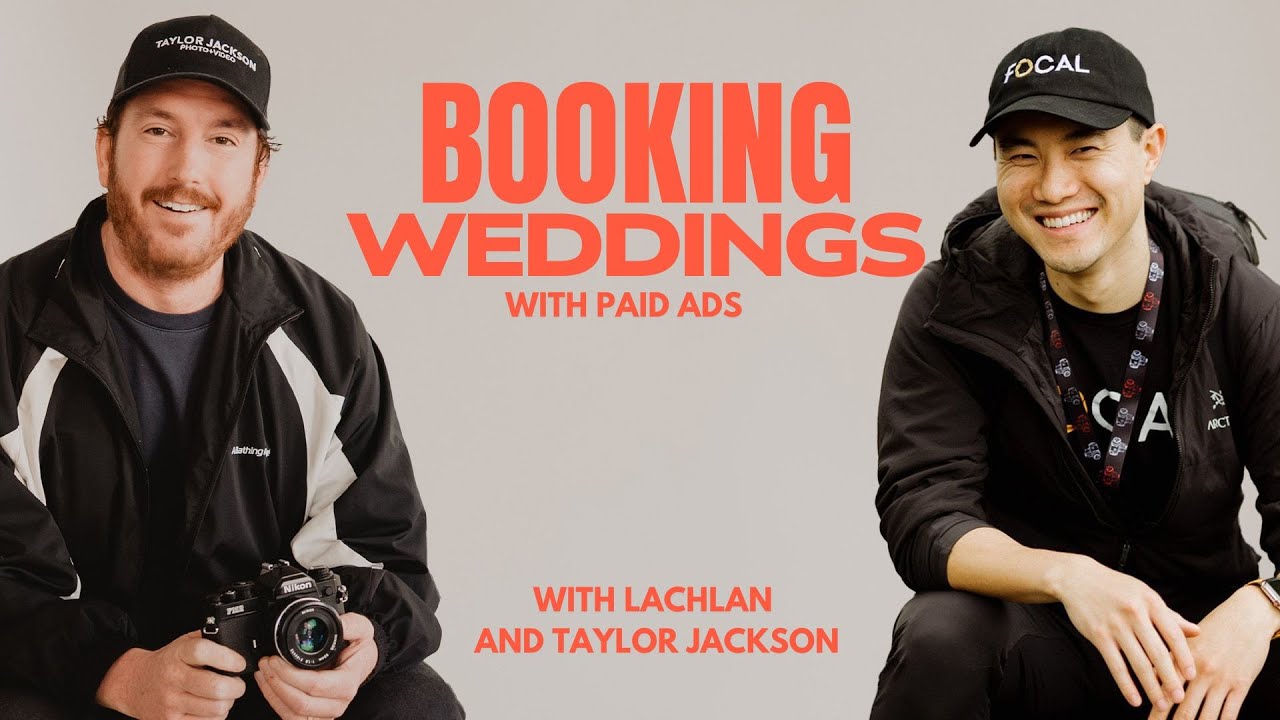 Wedding Photography Marketing lofi Masterclass. How to actually book weddings from paid ads.