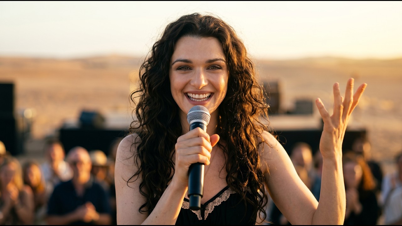 Desert Gold - Rachel Weisz | Official Lyric Video | Cinematic Indie Folk Ballad
