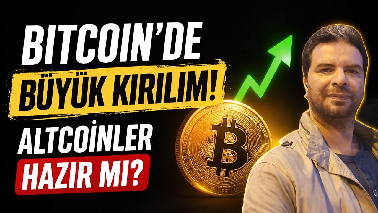 SON DAKİKA: Bitcoin&rsquo;de B&uuml;y&uuml;k Kırılım! Altcoinler Hazır mı?