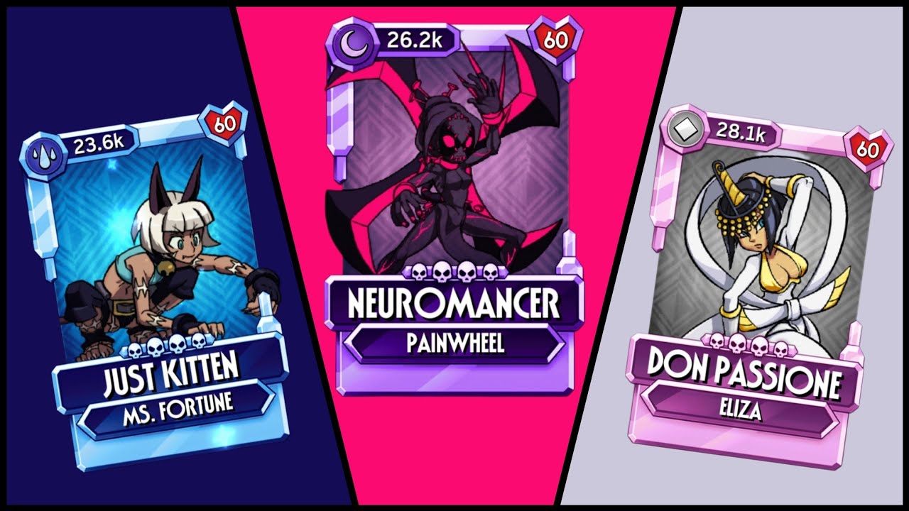 3 BEST TEAMS to fight vs CRITTY KITTY Ms Fortune guild raid boss, skullgirls mobile 8.3.3