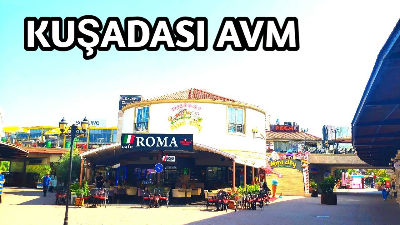 KUŞADASI AYDIN TÜRKIYE | KUŞADASI AVM | SHOPPING CENTER | Walking Tour | 13 August 2025 