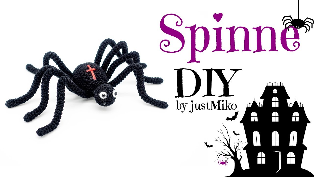 Spinne häkeln 🕷 *Do it Yourself* Amigurumi | Halloween | by justMiko