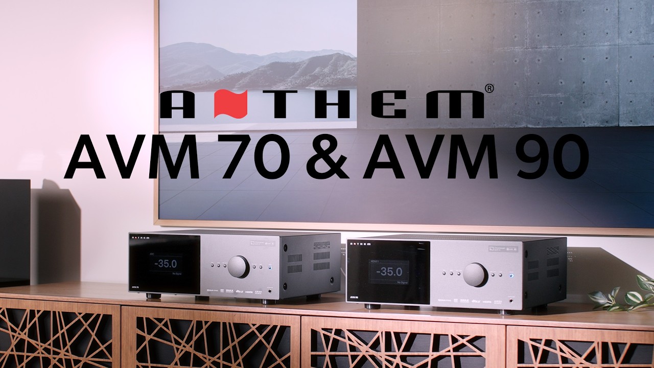 Anthem AVM 70 8K and AVM 90 home theater preamp/processors | Crutchfield