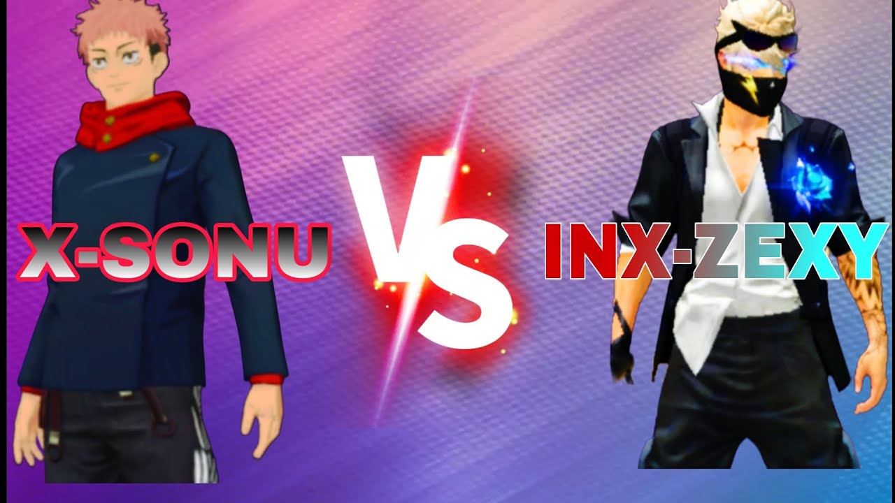 FREESTYLE GAME PLAY X-SONU COME BACK ...💀         X-SONU VS INX-ZEXY ❤️ friendly match..❤️