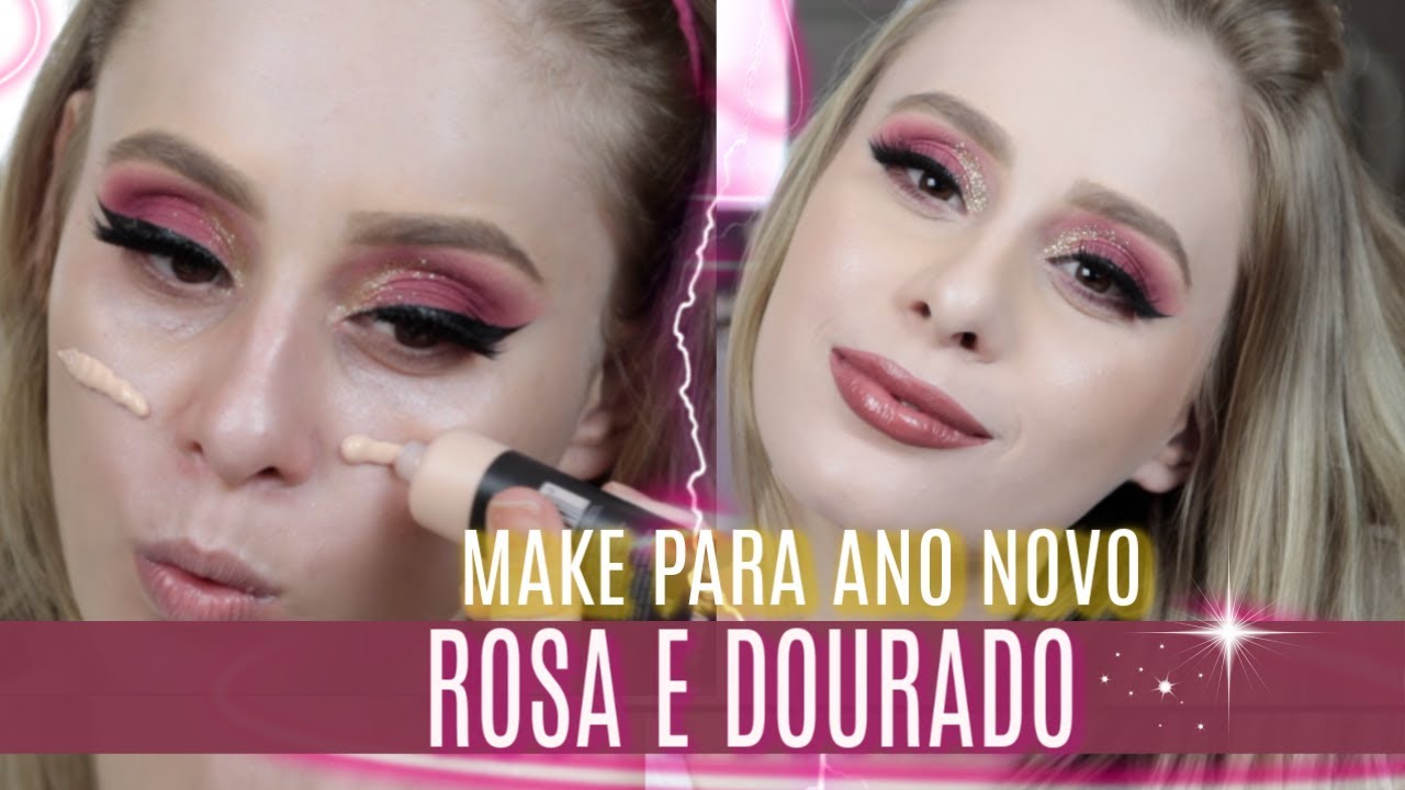 Maquiagem COLORIDA para o ANO NOVO com produtos ACESSÍVEIS | Amanda Pastore