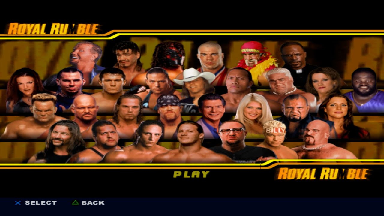 WWE SmackDown! Shut Your Mouth - ROYAL RUMBLE