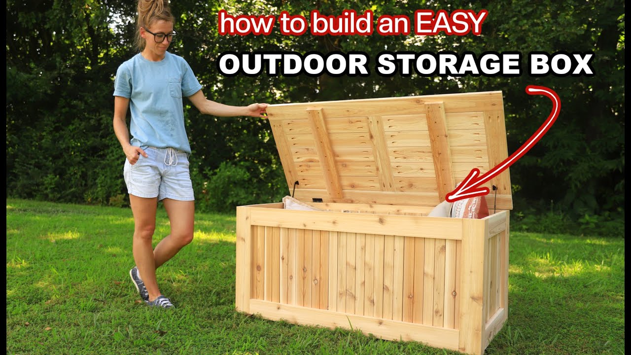 DIY Outdoor Storage Box Dupe | Can We Built It Cheaper Than Buying It?