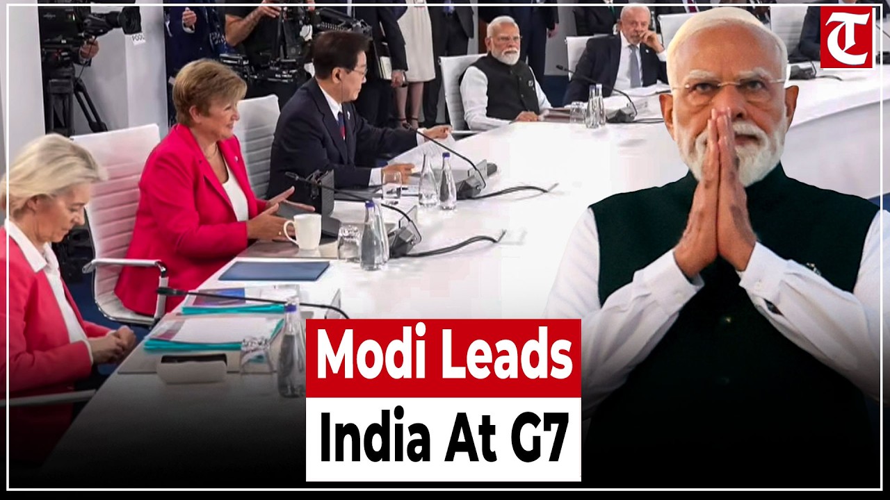 G7 Summit: PM Modi Engages World Leaders in High-Level Talks