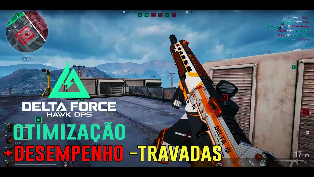 COMO TERMINAR COM AS TRAVADAS NO DELTA FORCE E DEIXAR O GAME MAIS FLUIDO