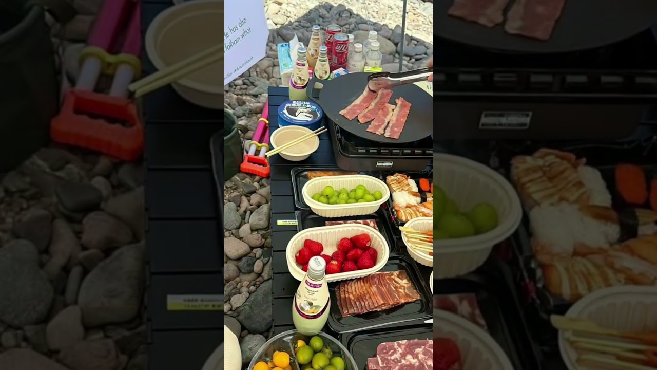 Travelbird Folding Table in Action: Perfect for Camping & Picnics  #travel #camping #foldingtable