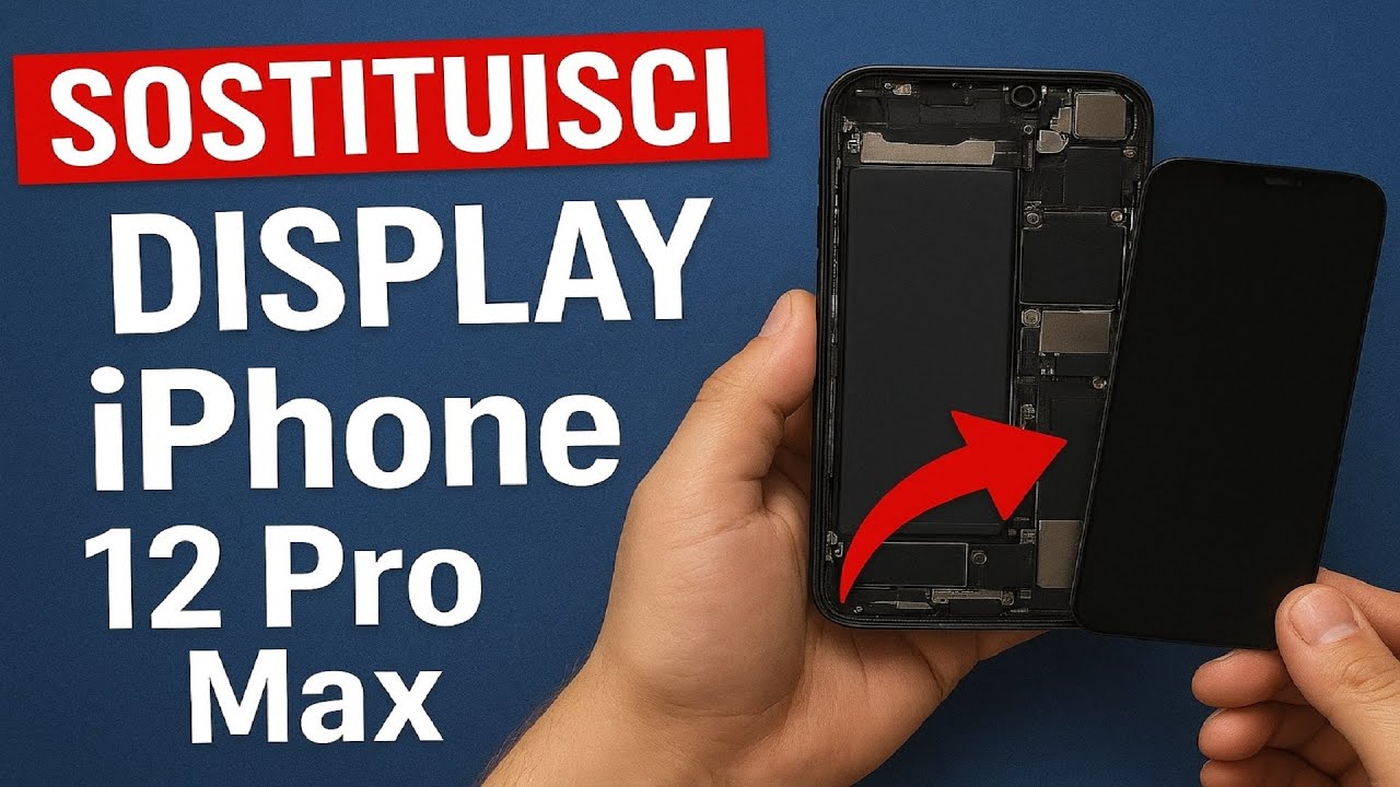 SOSTITUZIONE DISPLAY IPHONE 12 PRO MAX