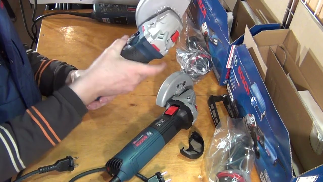 NEW Болгарка Bosch GWS 17-125 S сравнение с GWS 17-125 CIE ( 12-125 S, 14-125 S ) - что изменилось?
