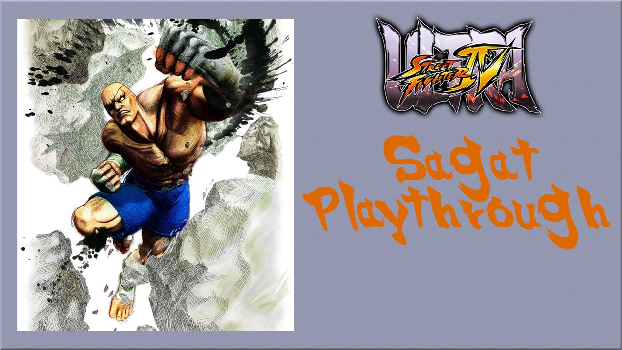 Ultra Street Fighter IV - Sagat Arcade Mode Playthrough