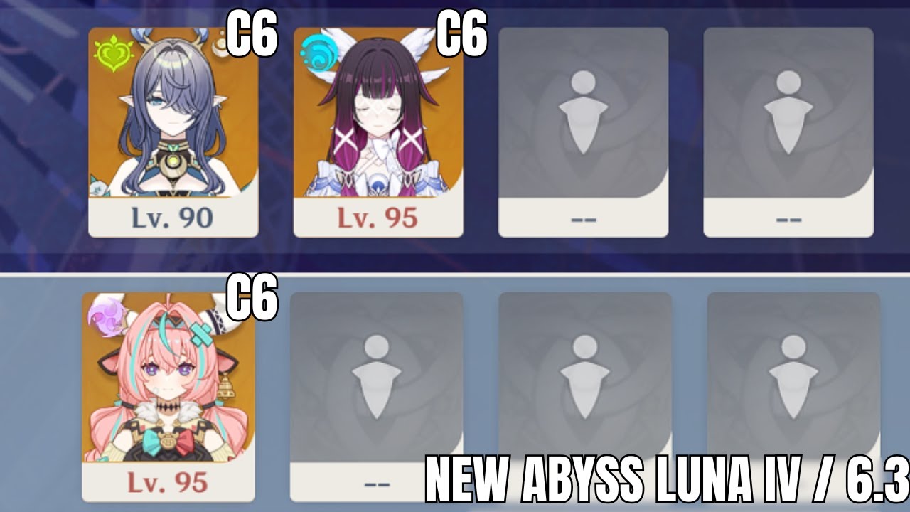 Columbina & Varesa Solo/Duo New Spiral Abyss Luna IV/6.3